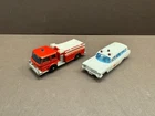Matchbox Lesney Fire Pumper Truck Cadillac S&S Ambulance Lot 29 54