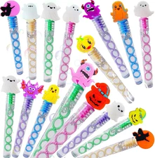 24 Pcs Mini Bubbles Halloween Wands Kids Party Favors, Holiday Classroom Student