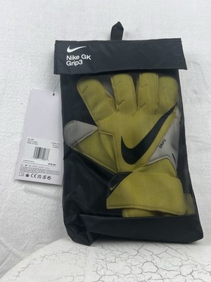 Nike GK Vapor Grip3 Goalkeeper Gloves (pair) Football/soccer Adult Sz 10 Yellow