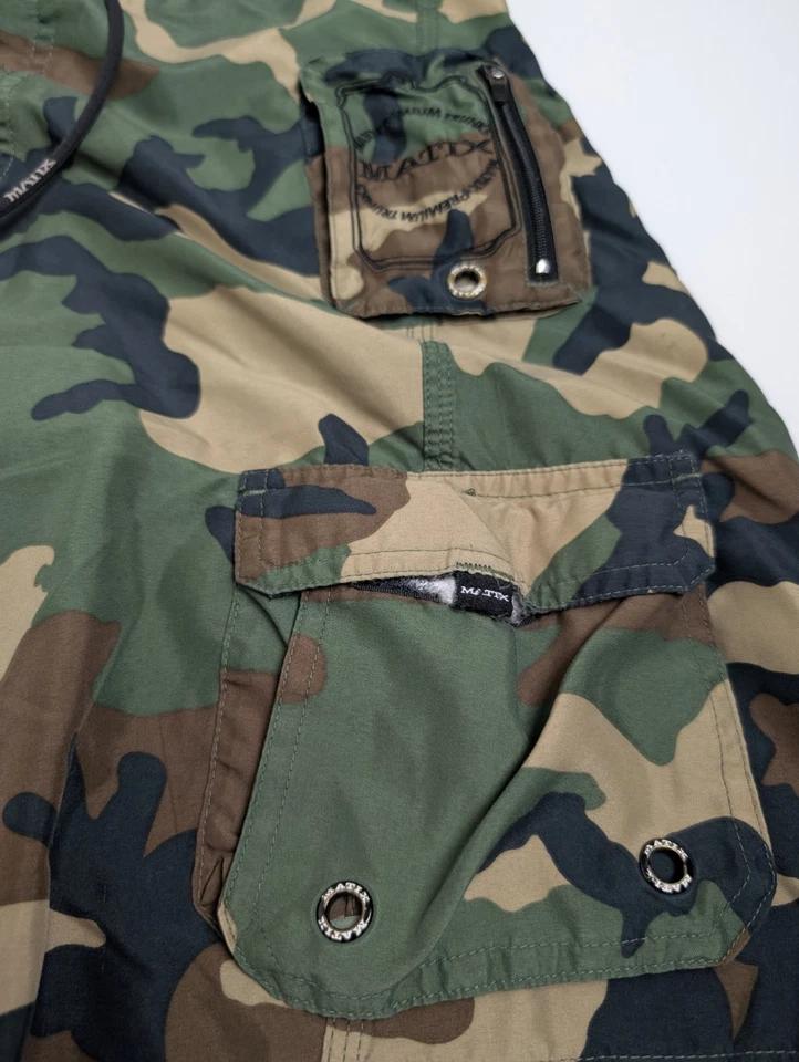 Pantalones Cortos de Carga Matix Camuflados 36" Cintura 21" Costura Exterior Para Hombre Estilo Militar Board Shorts Foto 2 de 4