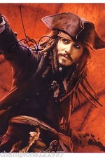 Jonny Depp ++Autograph++++Pirates of the Caribbean++2