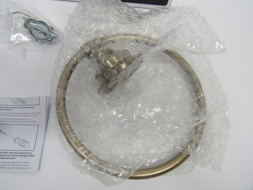 Delta Faucets 79446-CZ Linden Towel Ring - Champagne Bronze New - Picture 4 of 7
