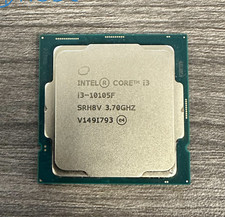 Intel Core i3 Gen 10 I3-10105F 3.70 GHz Comet Lake SRH8V LGA1200 CPU