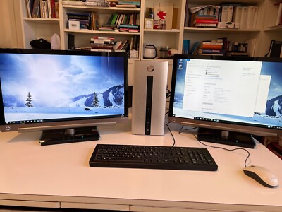 SET HP Pavilion Deskt 550-233ng / 2 HP x2301 Monit 23  /1 Medion 2032 Moni 20''