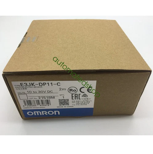 1PC OMRON NEW Power Photoelectric Sensor E3JK-DP11-C 2m Shipping DHL or FedEX - Picture 1 of 2