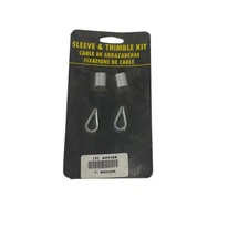 Tie Down Engineering 4KH28 Sleeve and Thimble Kit 1/8" Wire Rope Cable Fitting