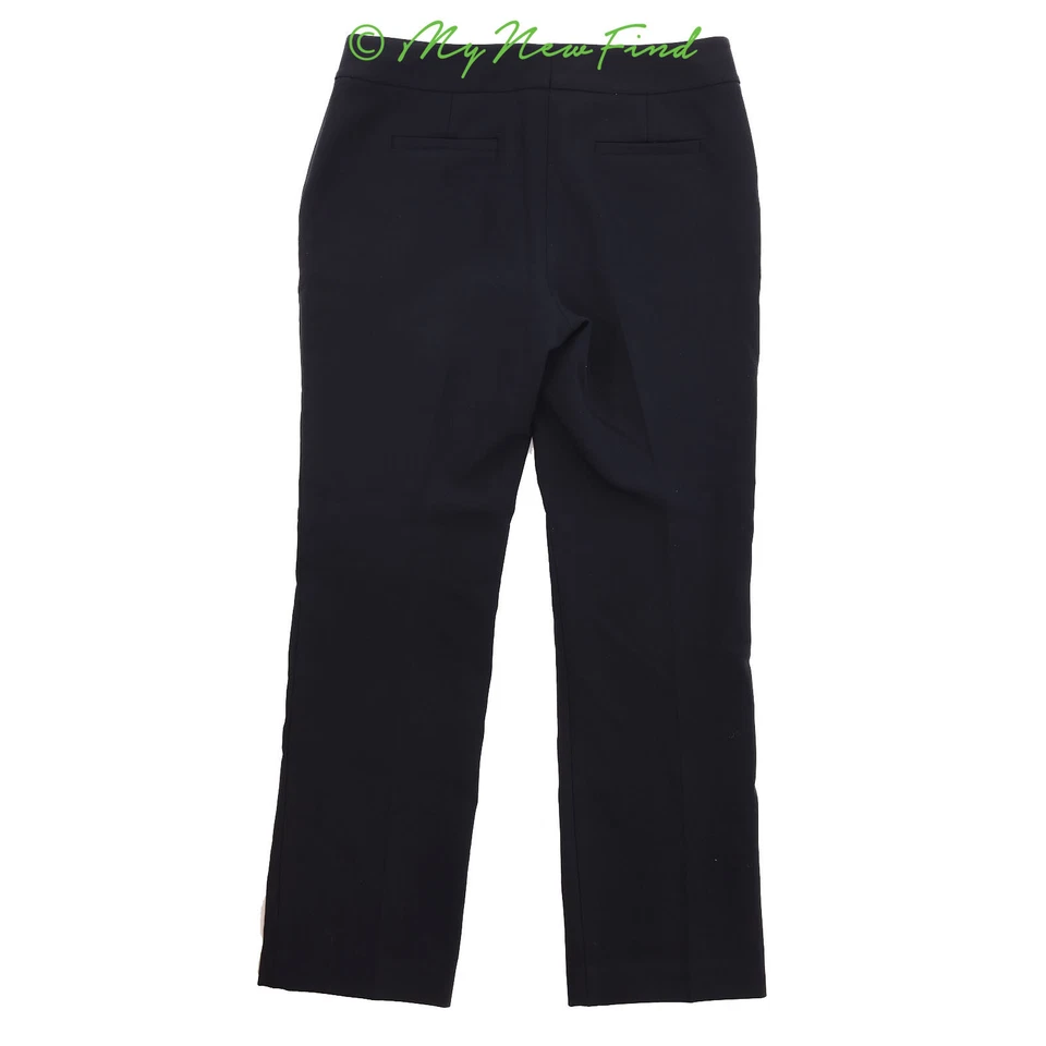Pantalones de vestir Classiques Entier Nordstrom City Weave 2 acampanados negros NUEVOS B29 Foto 2 de 2