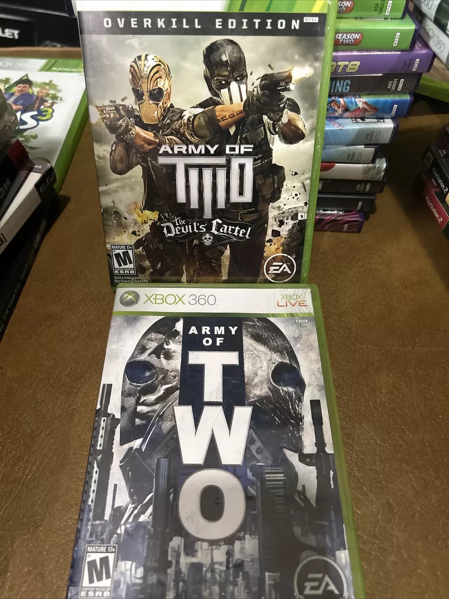 Army of Two The Devil's Cartel Overkill Edition Electronic Arts Xbox 360  Físico