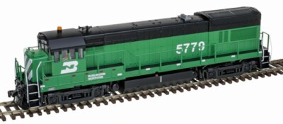 #ad Atlas HO Scale U30B BURLINGTON NORTHERN #5779 DC Version 10004259 $136.09