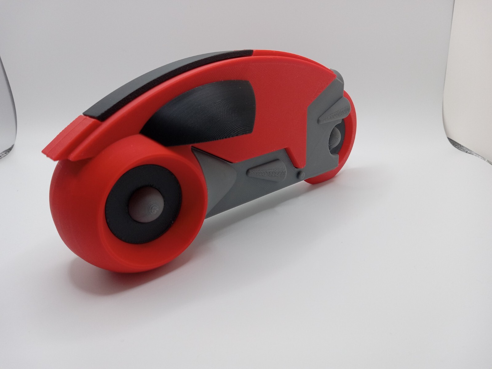Red Lightcycle Retro Lightcycle Red for Vintage Tron display action figures & light ...