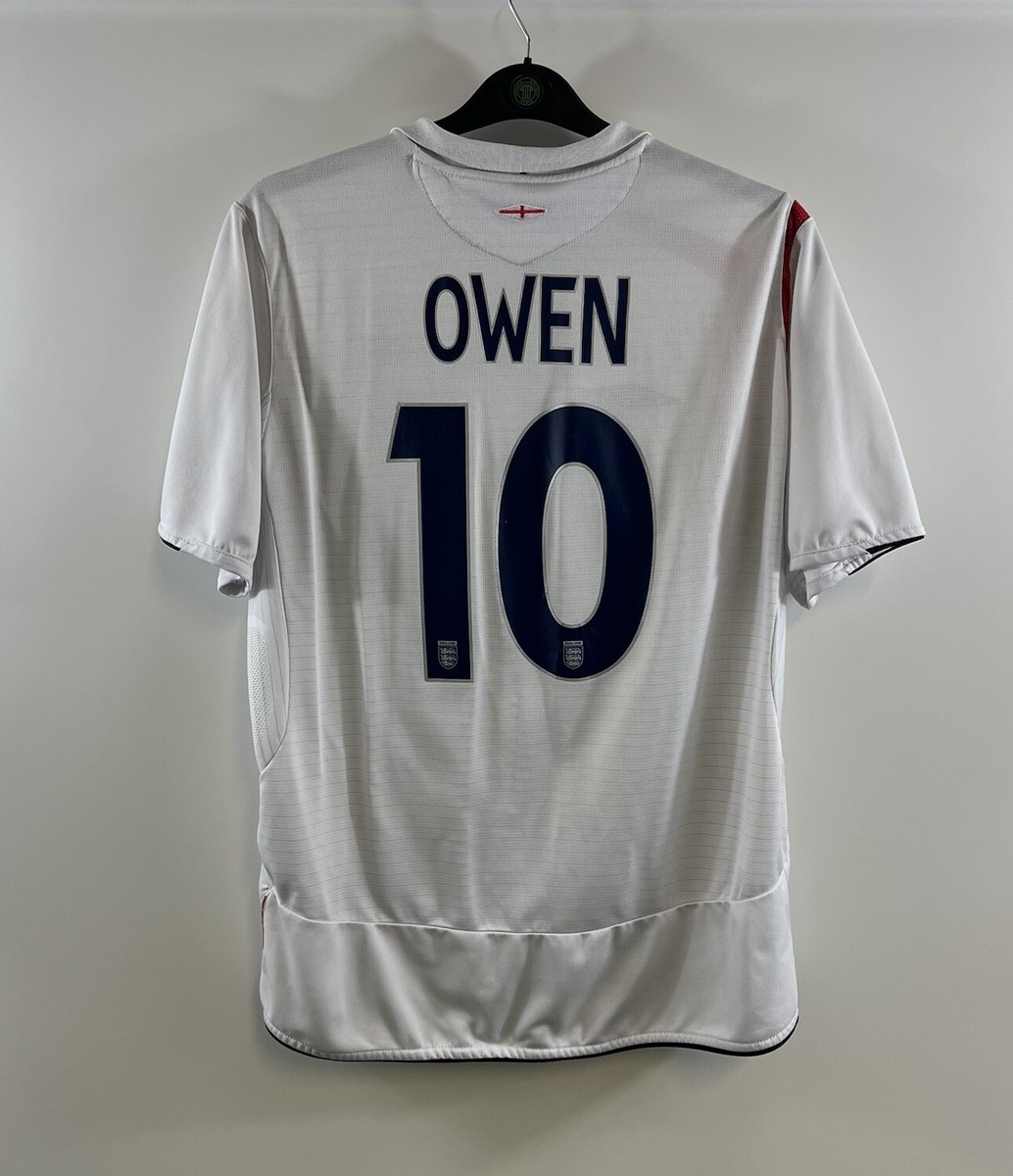 England Owen 10 Home Football Shirt 2005/07 Adults Large Umbro