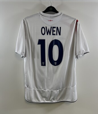England Owen 10 Home Football Shirt 2005/07 Adults Large Umbro
