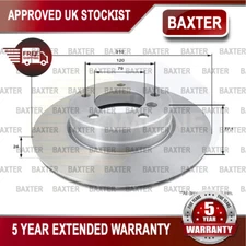 Fits BMW 5 Series 2003-2010 2.0 D 2.5 3.0 Baxter Front Brake Disc #1
