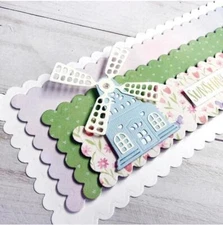 Metal Cutting Dies Windmills Scrapbook Cardmaking Craft DIY Stencil Embossing 
