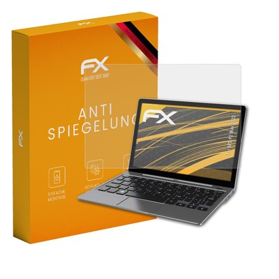 atFoliX 2x Displayfolie für GPD P2 Max 2022 Schutzfolie matt&stoßfest Folie