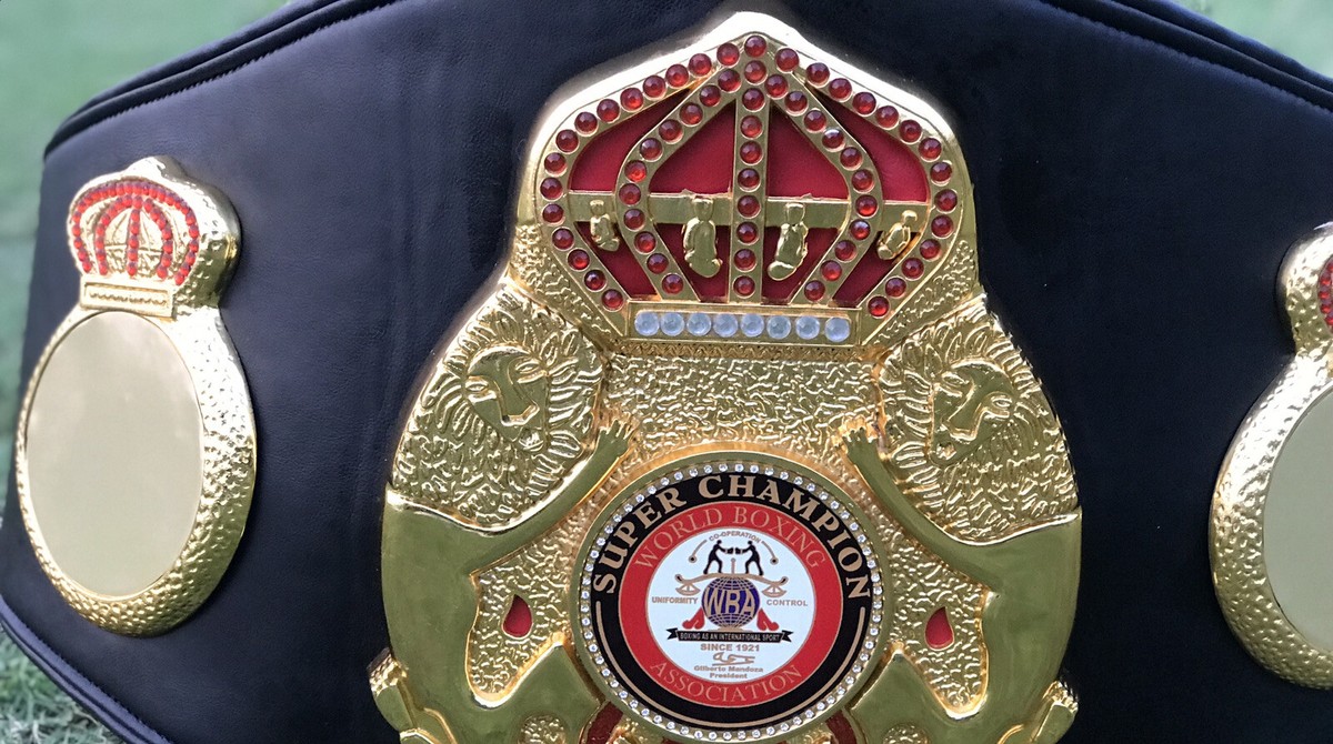 New super style WBA World Boxing Champion Belt Replica leather