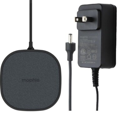 Mophie 15W Fast Charge Wireless Charging Pad for iPhones 16 15 14 13 / Galaxy