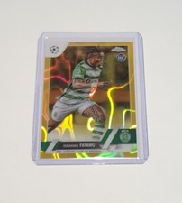 2022/23 Topps Chrome UEFA CC Gold Wave Issahaku Fatawu 