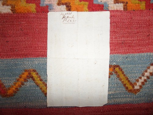 1834 J. & J. TOWN TURKEY MILL KEIGHLEY PAPER MAKER WATERMARKED WATERMARK HOMLEY - Picture 4 of 6