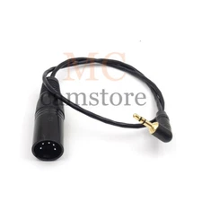 ARRI Alexa XT SXT Camera Audio Input Cable 3.5mm Stereo to 5 pin XLR Male