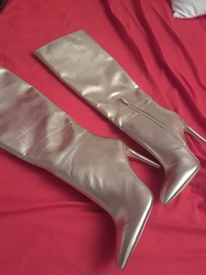 guess metallic boots