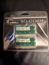 G.Skill PC3-10600 8 GB SO-DIMM 1333 MHz DDR3 Memory F3-10666CL9D-8GBSQ 