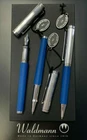 Waldmann Solon Blue Fountain Pen Rollerball Pen Silver 6913 6919 6910