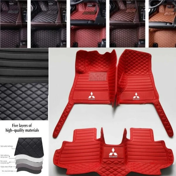 Custom For Mitsubishi Eclipse Car Floor Mats Cargo Liners Auto Carpets Rugs Foto 4 de 4