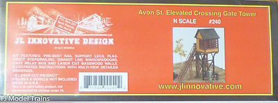 JL Innovative Design N #240 Avon St. Elevated Crossing Gate Tower