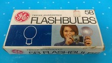 GE 5B Twelve Blue Flash Bulbs In Original Box Shelf C2