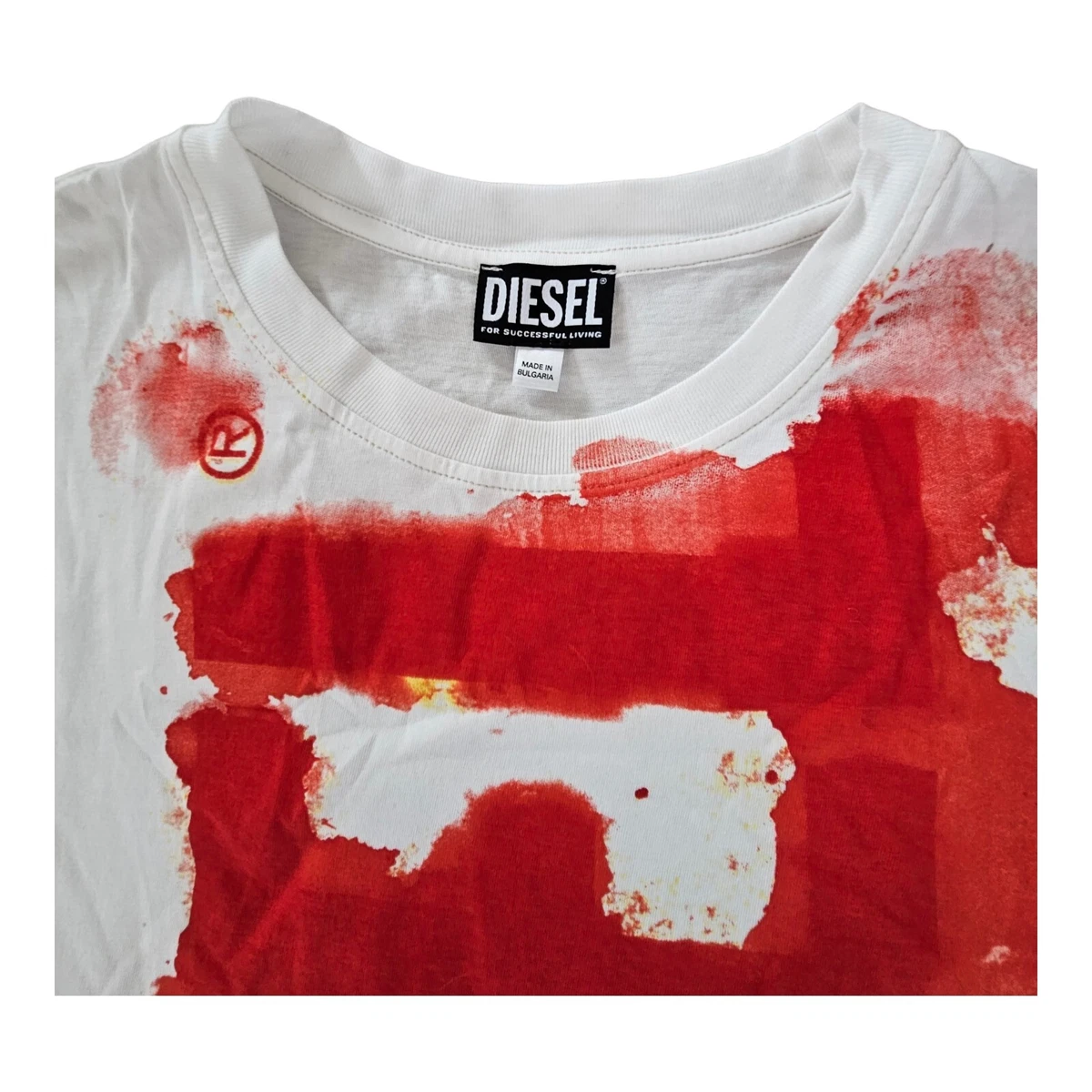 Diesel printed t-shirt cheap