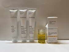Olaplex haircare deluxe sample travel size set conditioner shampoo hair oil NIB