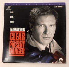 Laserdisc Clear and Present Danger Laserdisc Widescreen Edition Tested  Work