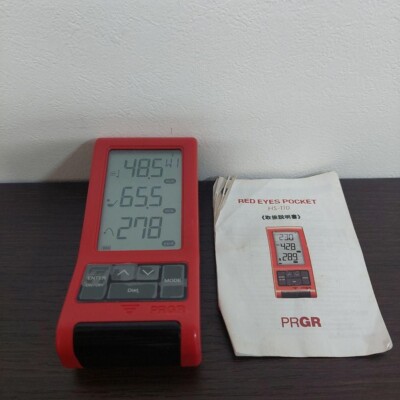 PRGR RED EYES POCKET HS-110 ゴルフスイング解析器