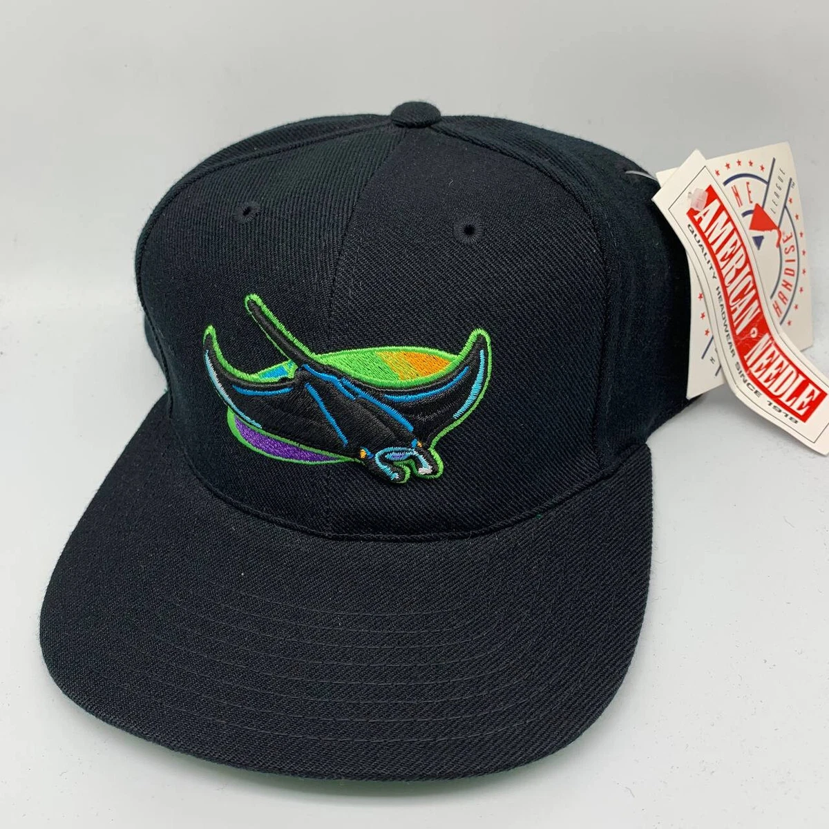 Casquette Snapback American Needle Star Trek Captain Kirk 1994 - Vintage Bleue Années 90
