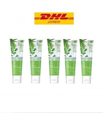 5 x Herbal toothpaste Dident Clean cool long-lasting mouth odor protection 100 g