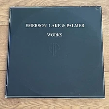 Emerson, Lake & Palmer DOUBLE LP: "Works Vol. 1 ", Atlantic SD 2-7000, 1977, EXC