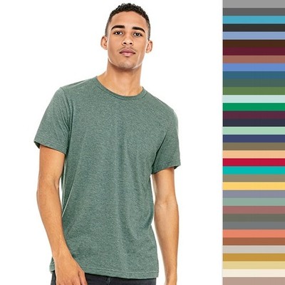 Bella+Canvas Unisex Heather CVC Short Sleeve Tee 3001CVC Damen Herren T-Shirt