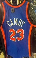 New York Knicks Mitchell & Ness '98-'99 Marcus Camby Swingman Jersey - Blue