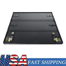 5ft 3-fold Hard Tonneau Cover For 2005-2024 Nissan Frontier Bed Tonneau Cover