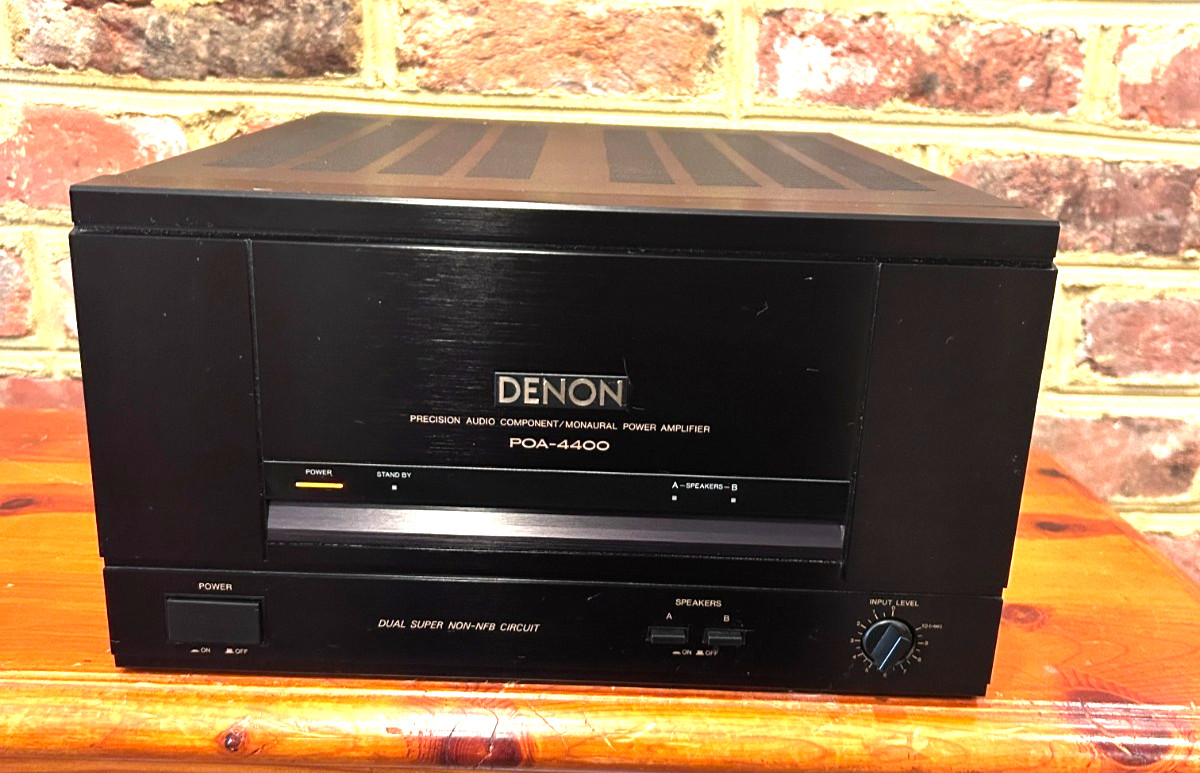 Denon POA-4400A vintage audio equipment - eBay listing photo 2