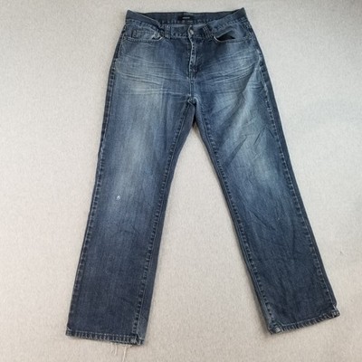 Alfani Jeans Mens Sz 32x30 VTG Dark Wash 100%Cotton Normcore Durable Nice