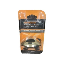 Shock Doctor Max Airflow Lip Mouth Guard One Size Gold Shield American Made 🔥