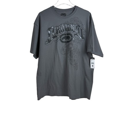 Ecko Unltd Gray Double Sided T-Shirt Men's Size XL NWT Style