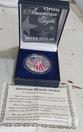 1999 1 oz Silver American Eagle (Brilliant Uncirculated)