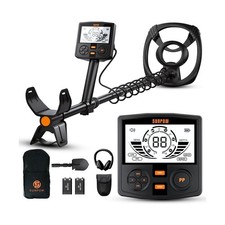 SUNPOW Professional Metal Detector for Adults - Pinpoint Accurate  Easy to U...