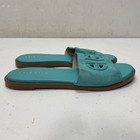 Cole Haan Turquoise Solid Slide Sandal Women Size 6.5 — photo 3
