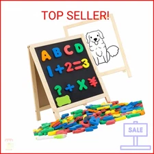 INNOCHEER Magnetic Letters and Numbers for Toddlers, Magnetic Board for Kids, AB