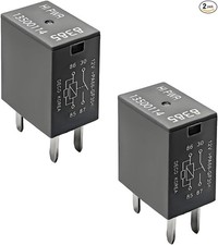 2 PCS Car Air Conditioning Relay, 13500114/8385 12VDC 40A High Power 2 PCS