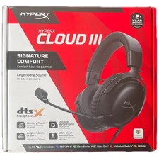 HyperX Cloud III - Wired - Gaming Headset - Black